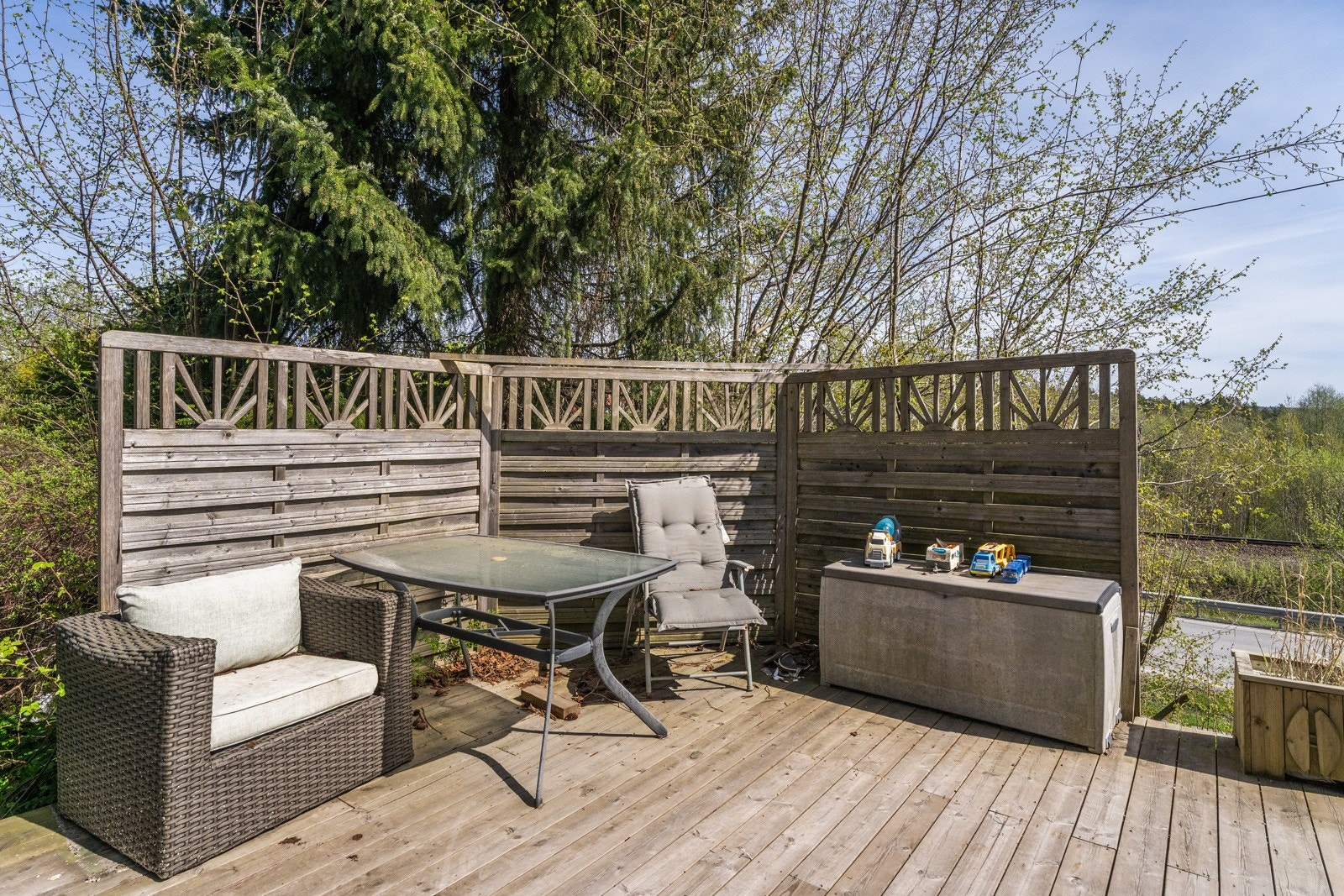 Uteplass på utsiden av U.etg. Galleribilde