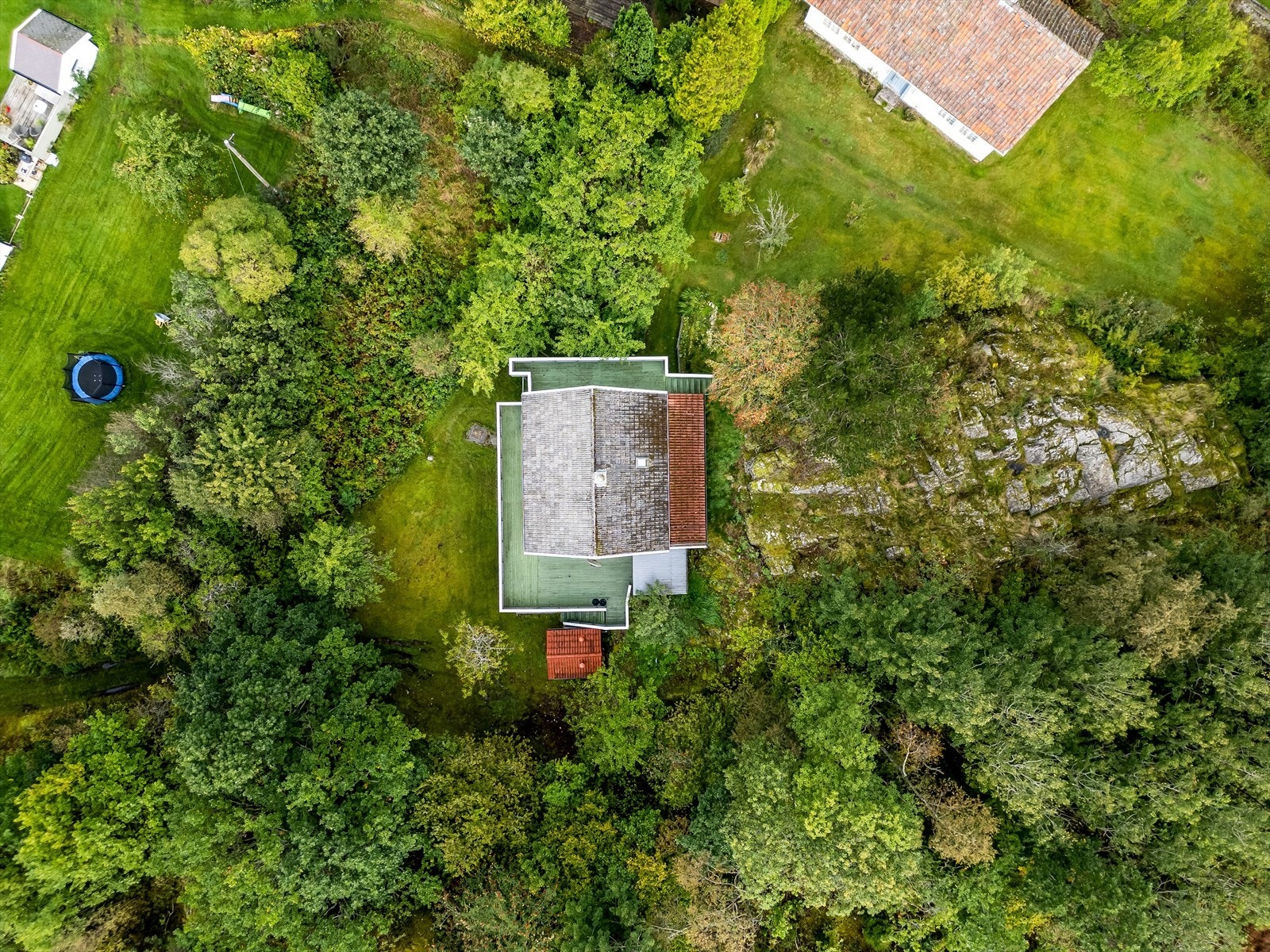 Dronefoto Galleribilde