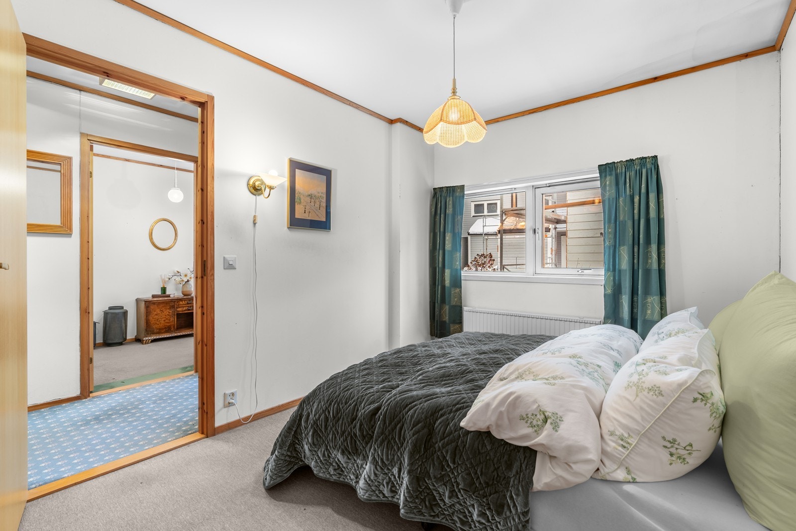 Romslig soverom 2, som også fungerer som et hovedsoverom Galleribilde