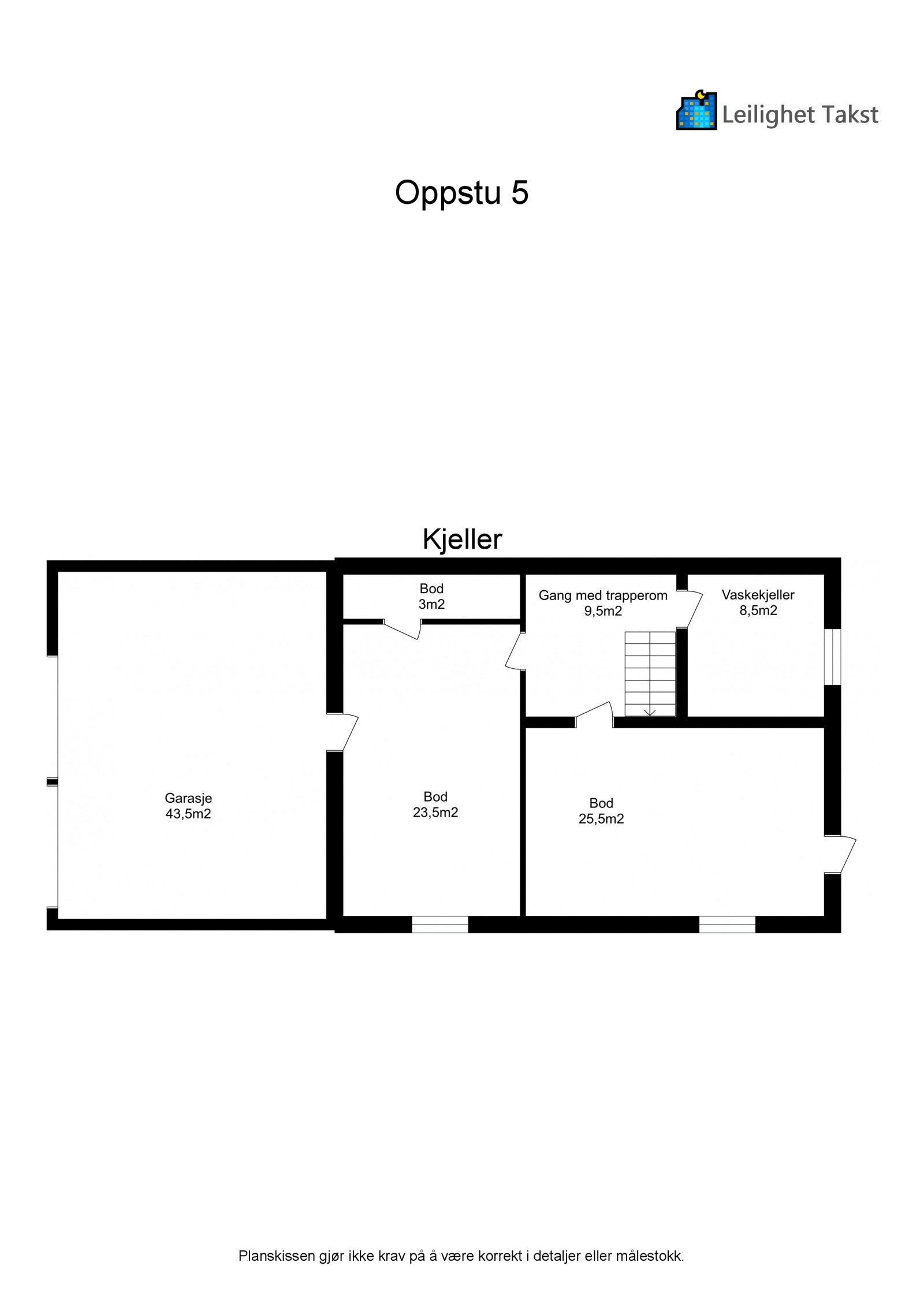 Planskisse Galleribilde