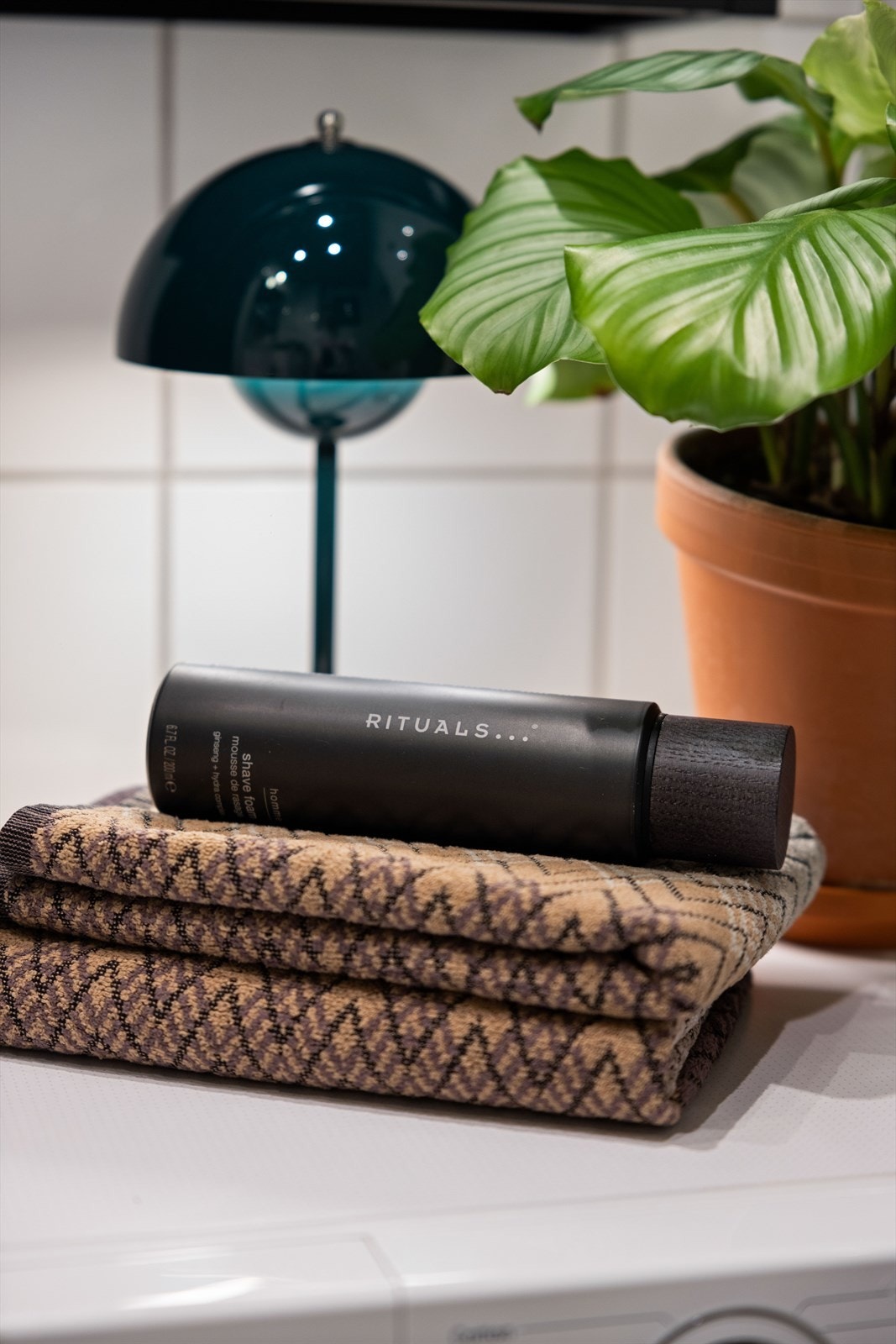 Det er behagelig gulvvarme, samt opplegg for vaskemaskin Galleribilde