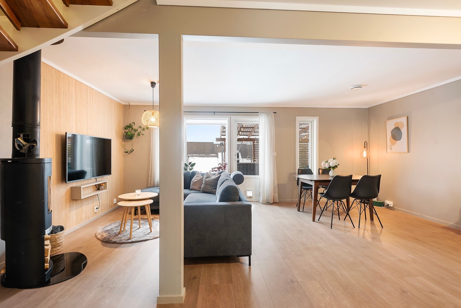 Utgang til terrasse Galleribilde