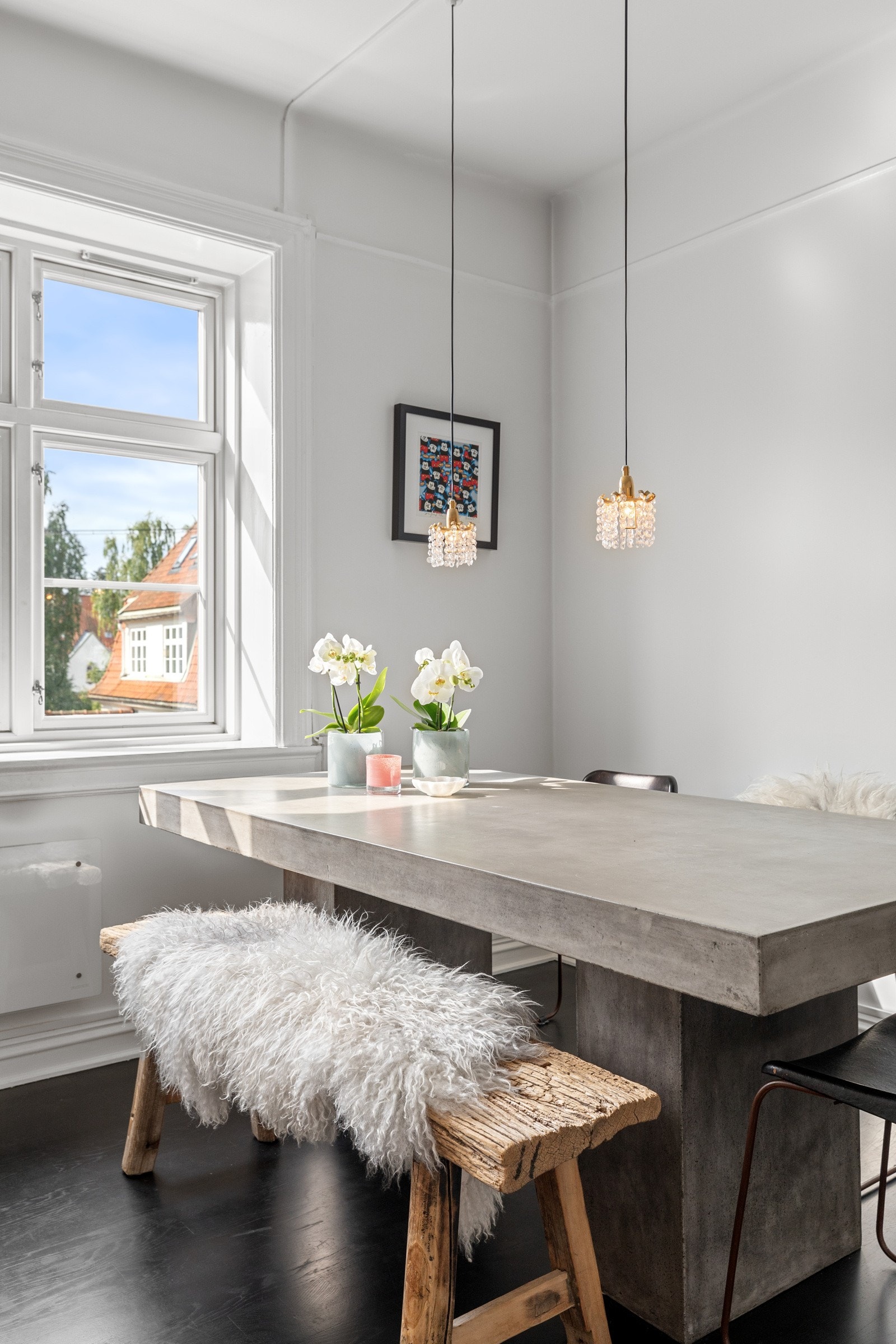 Plass til sofagruppe og spisebord av god størrelse Galleribilde