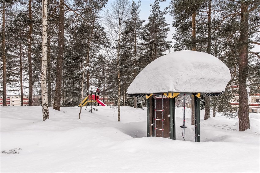Privat bilde: Området på Vestli, et eldorado for barn. Galleribilde