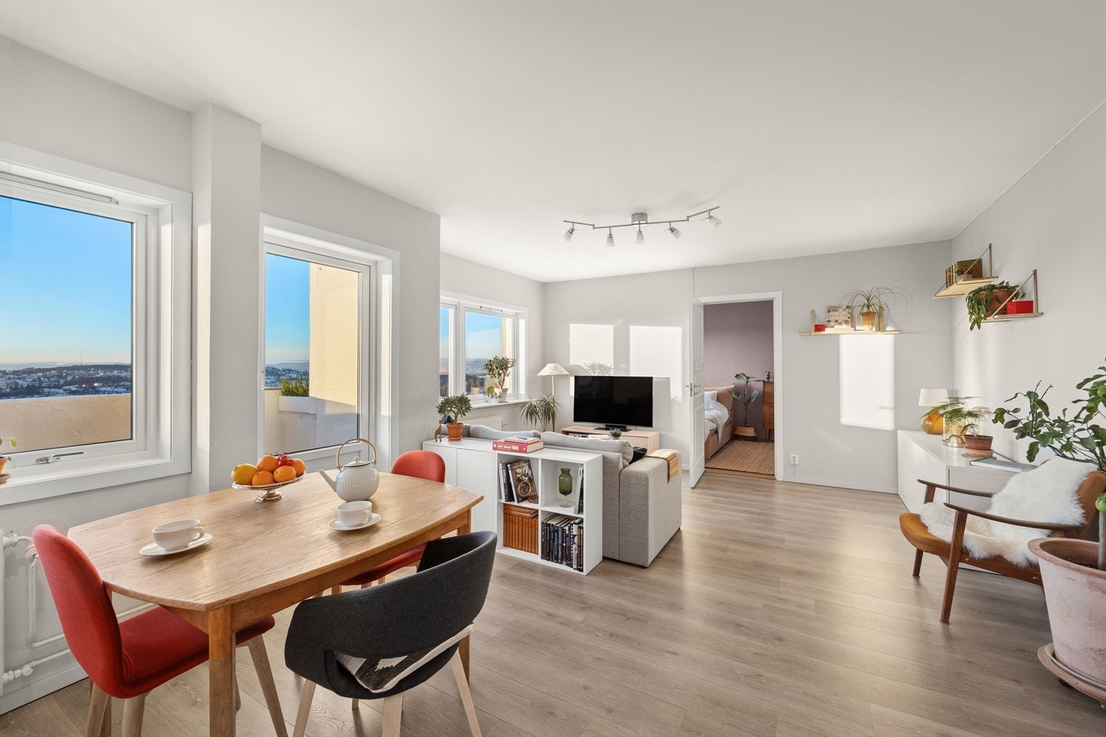 Adgang til soverommet fra stuen Galleribilde