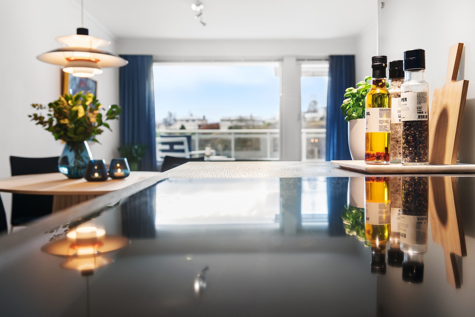 Detaljfoto fra kjøkken Galleribilde