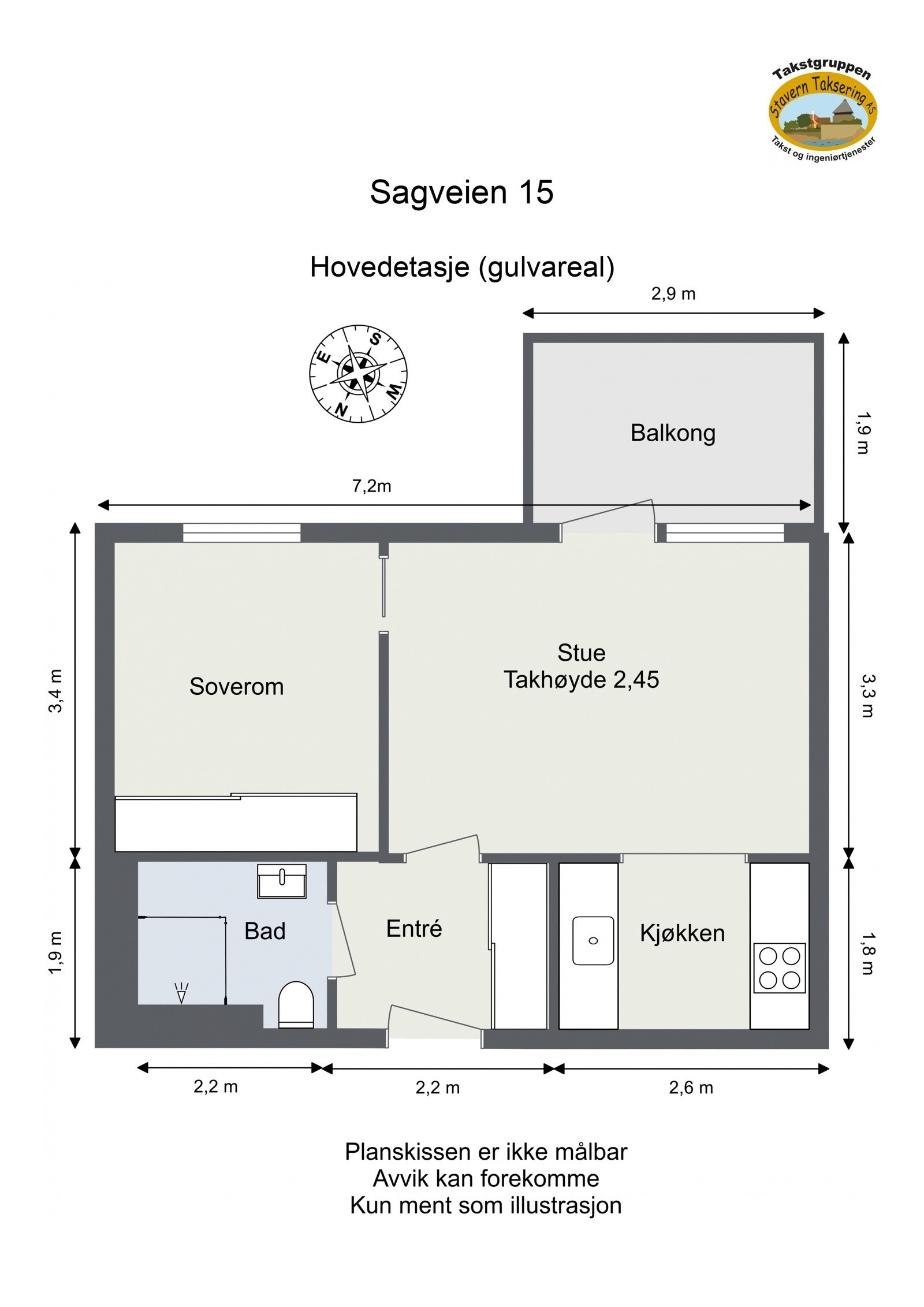 Plantegning. Galleribilde