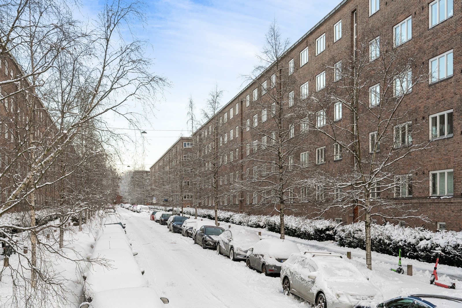 Schouterrassen borettslag ligger i et fredelig og populært boligområde på Sinsen/Rosenhoff Galleribilde