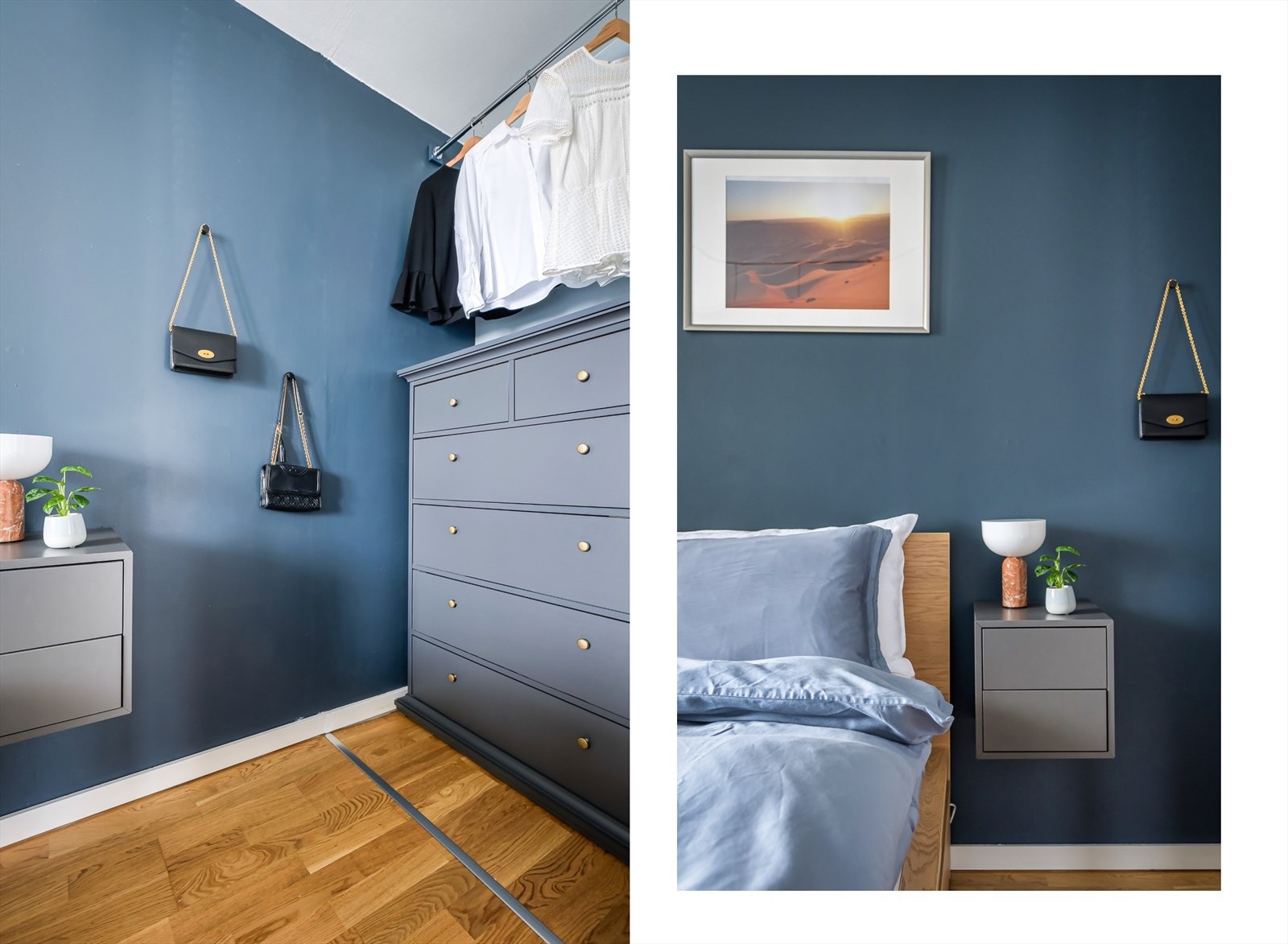 Det er god plass til garderobeskap. Galleribilde