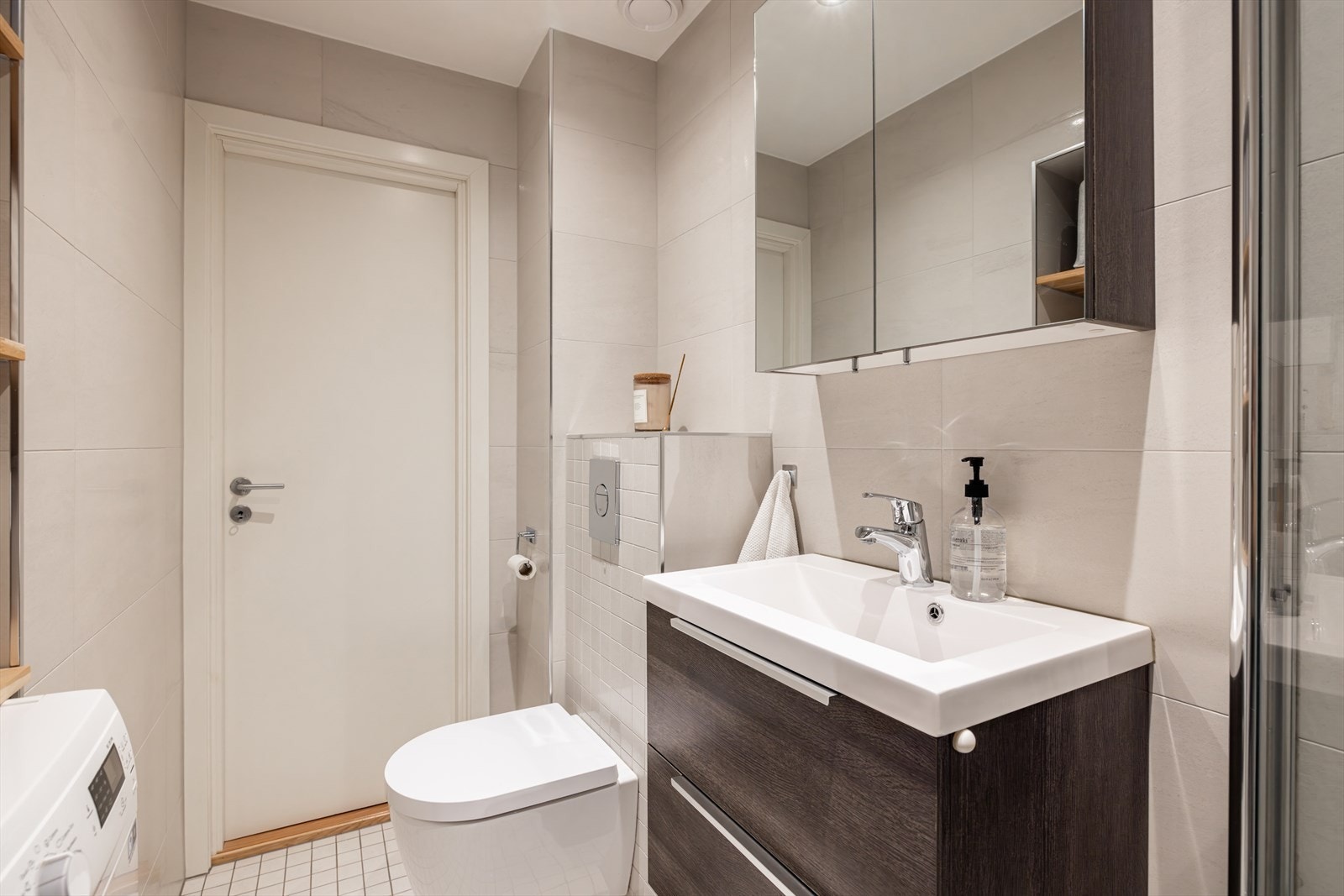 Badet ble totalmodernisert i 2016 av forrige eier. Galleribilde