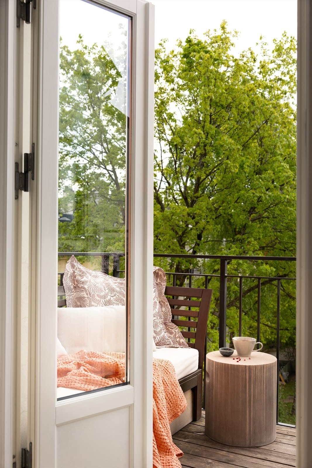 Balkongdør fra 2007. Galleribilde