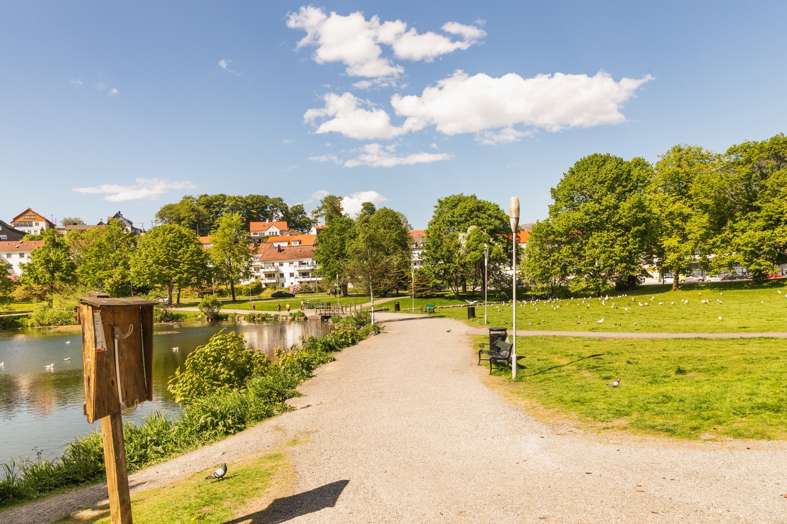 Det er også et stort utvalg idrettstilbud på Slettebakken som tennis, ishockey, sandvolleyball og fotball. Galleribilde
