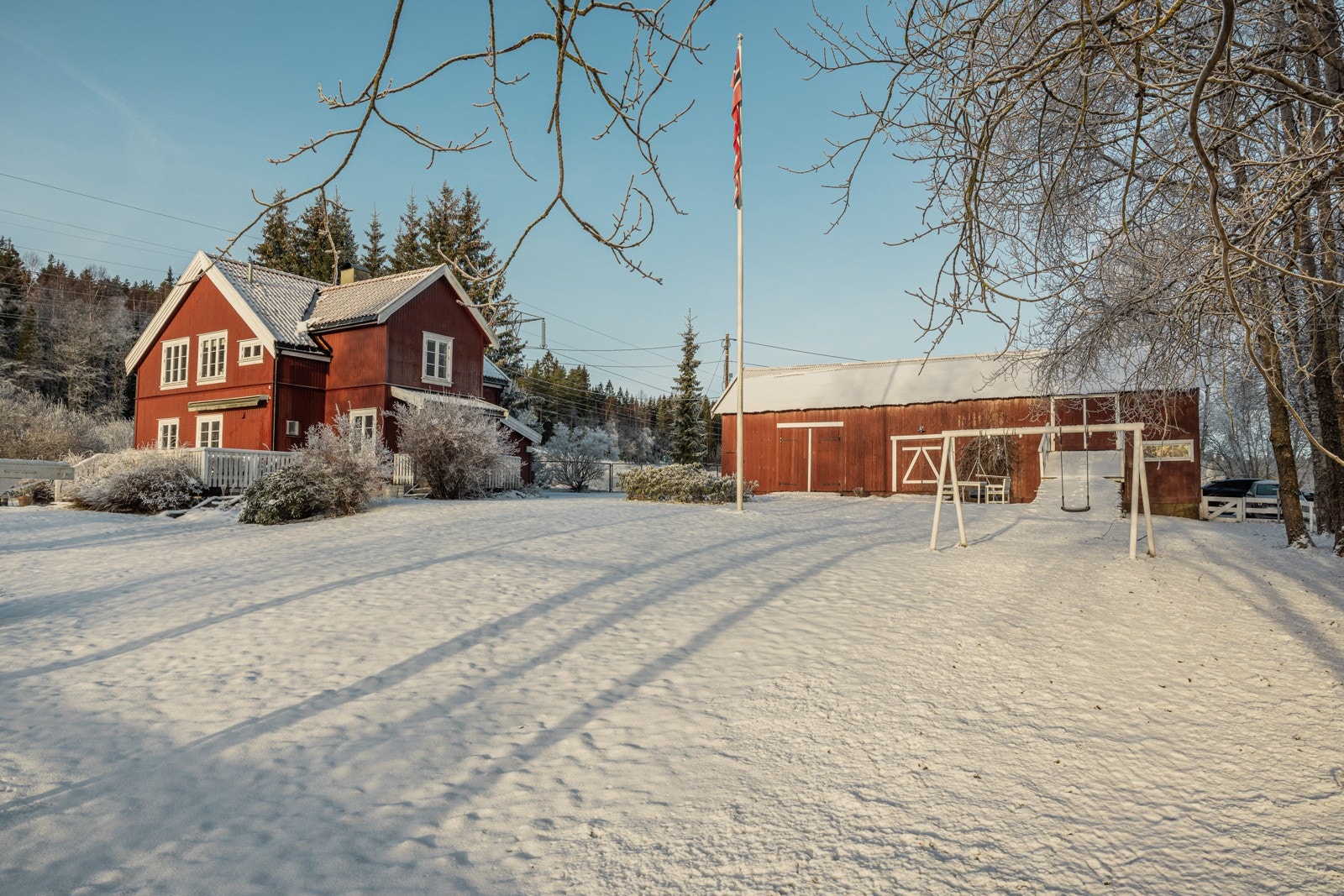 Tomten strekker seg over 2349 kvm. Galleribilde