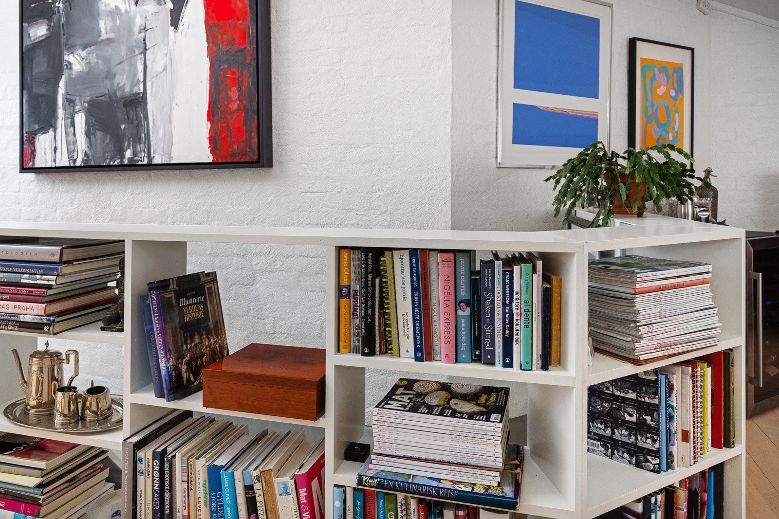 - Plassbygget bokhylle - Galleribilde