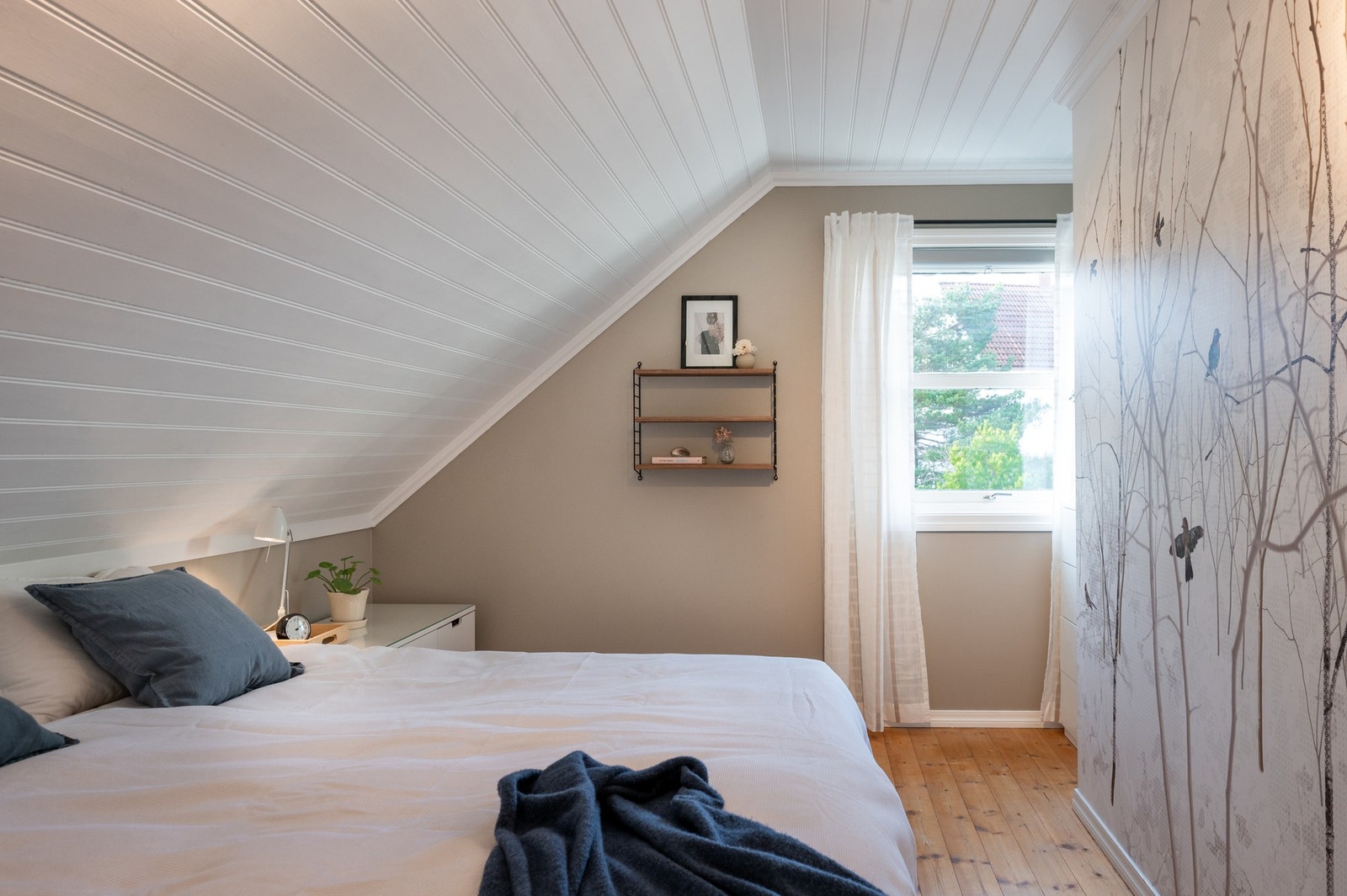 Soverom 1 brukes i dag som hovedsoverom. Galleribilde