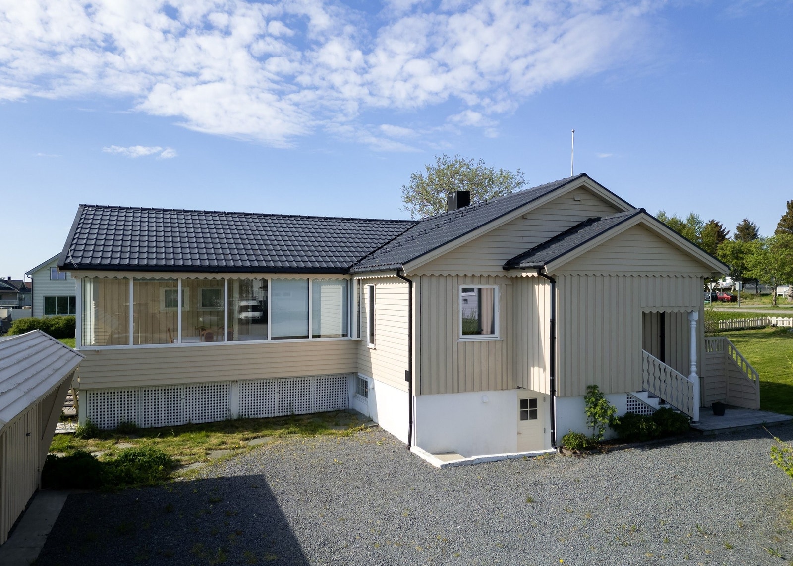 Det er installert lader for elbil Galleribilde