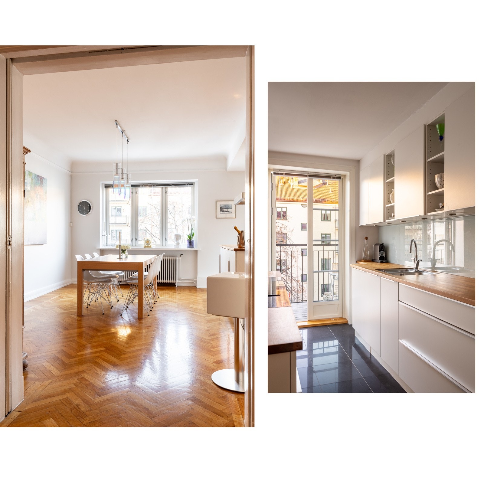 Her har man god skap- og benkeplass. I tillegg romslig plass til stor spiseseksjon. Galleribilde