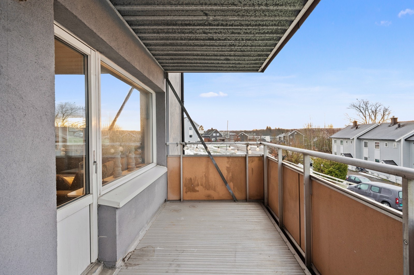 Balkong med flere møbleringsmuligheter. Galleribilde