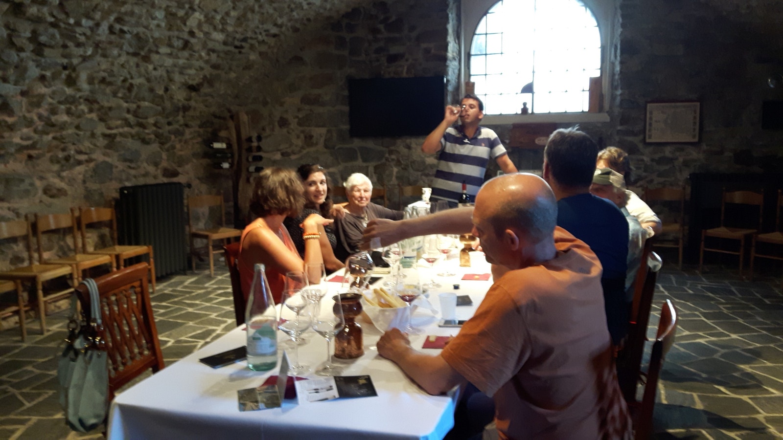 Nino Negri, en av flere fantastiske vingårder i Valtellina-området, et steinkast fra Comosjøen. Galleribilde