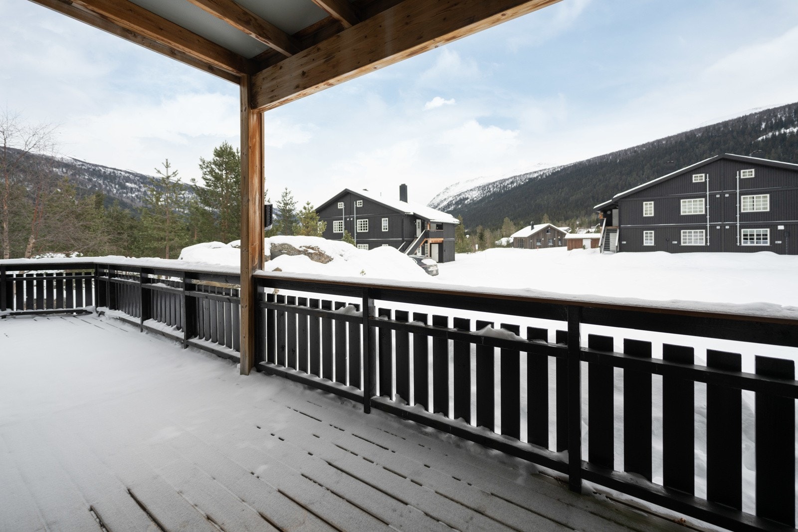 Terrassen er delvis overbyd Galleribilde