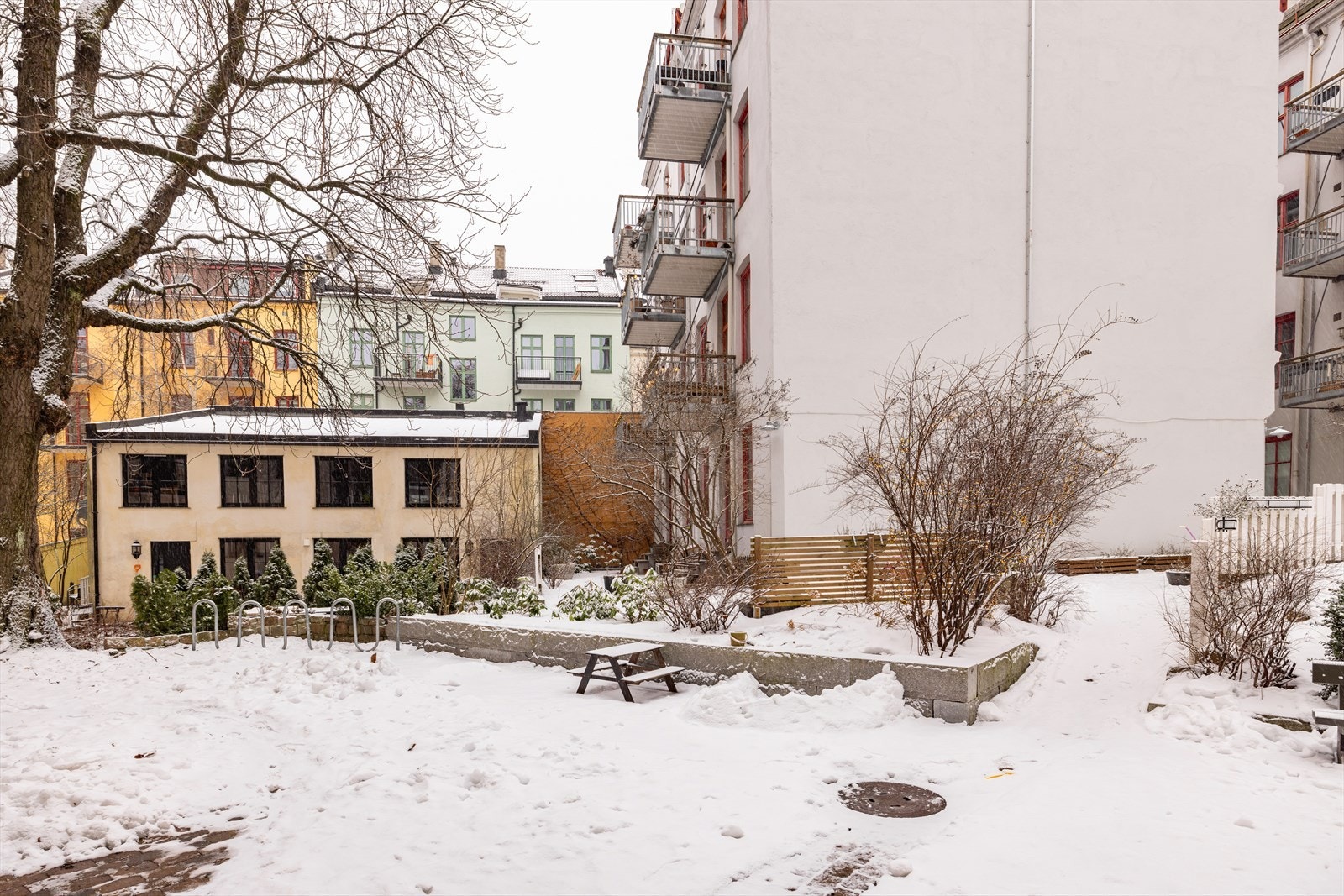 Felles uteområder. Galleribilde