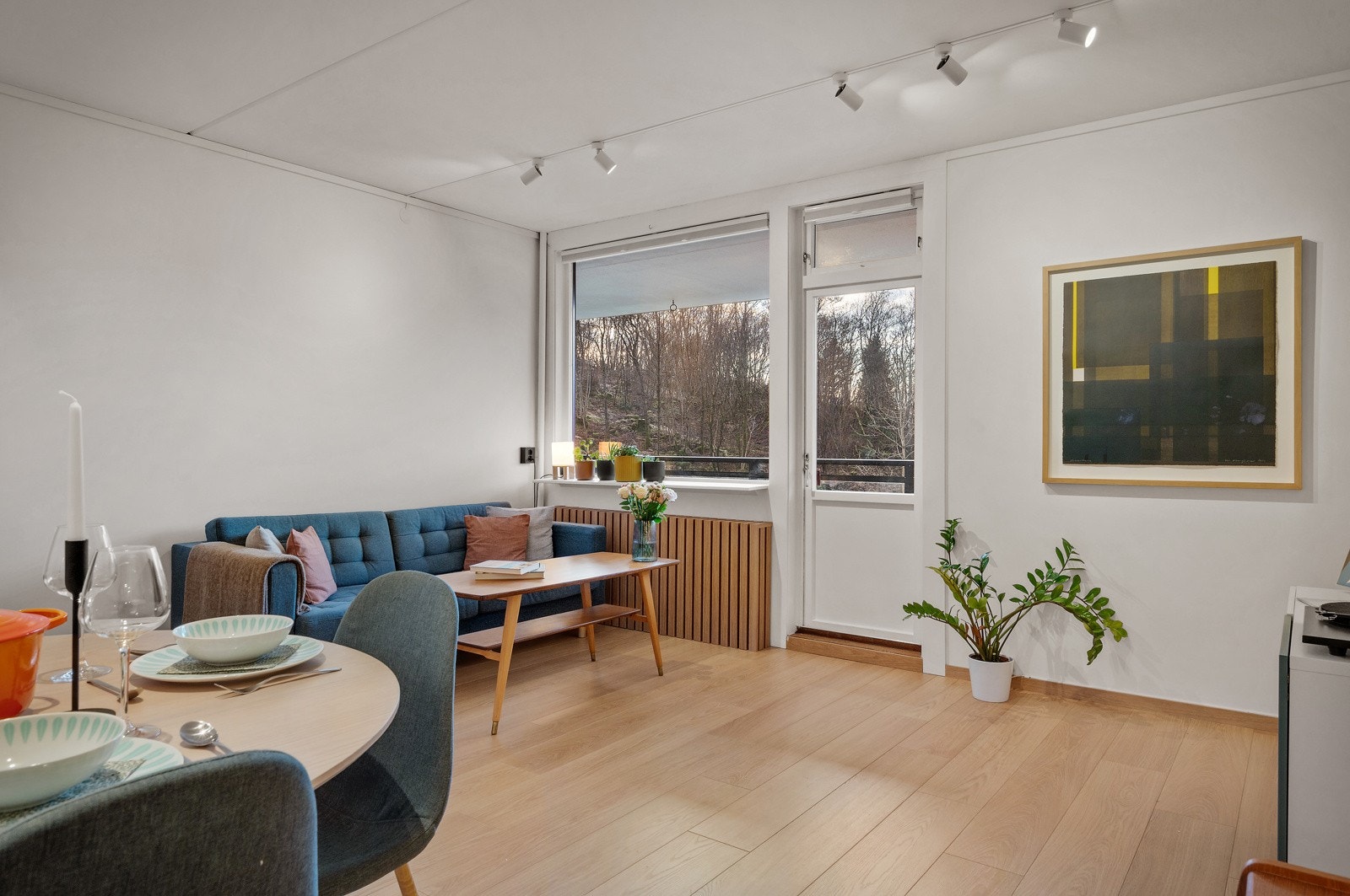 Radioator i stuen Galleribilde