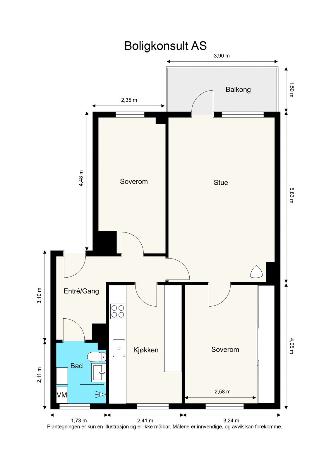 Plantegning. Galleribilde