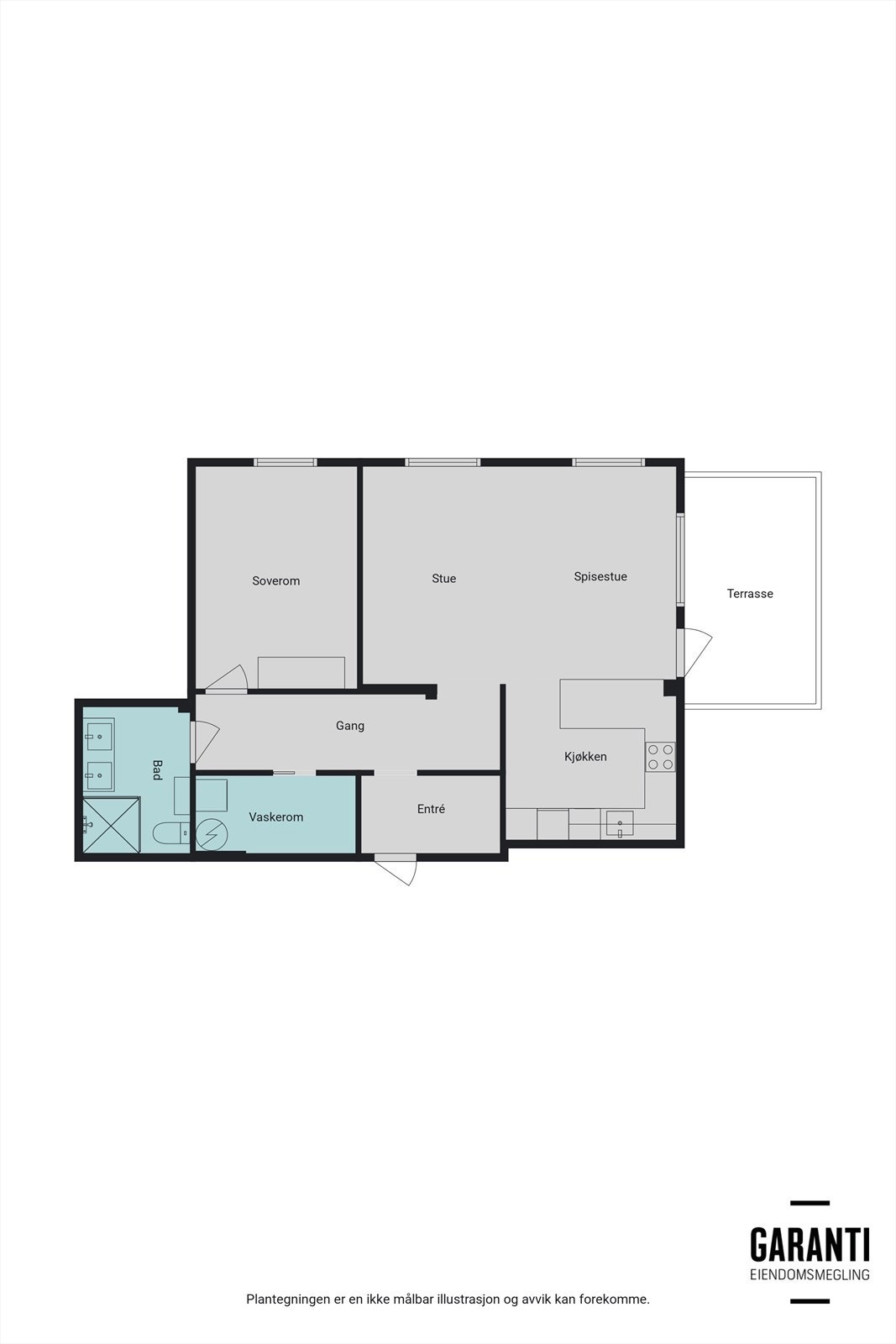 Plantegning Galleribilde