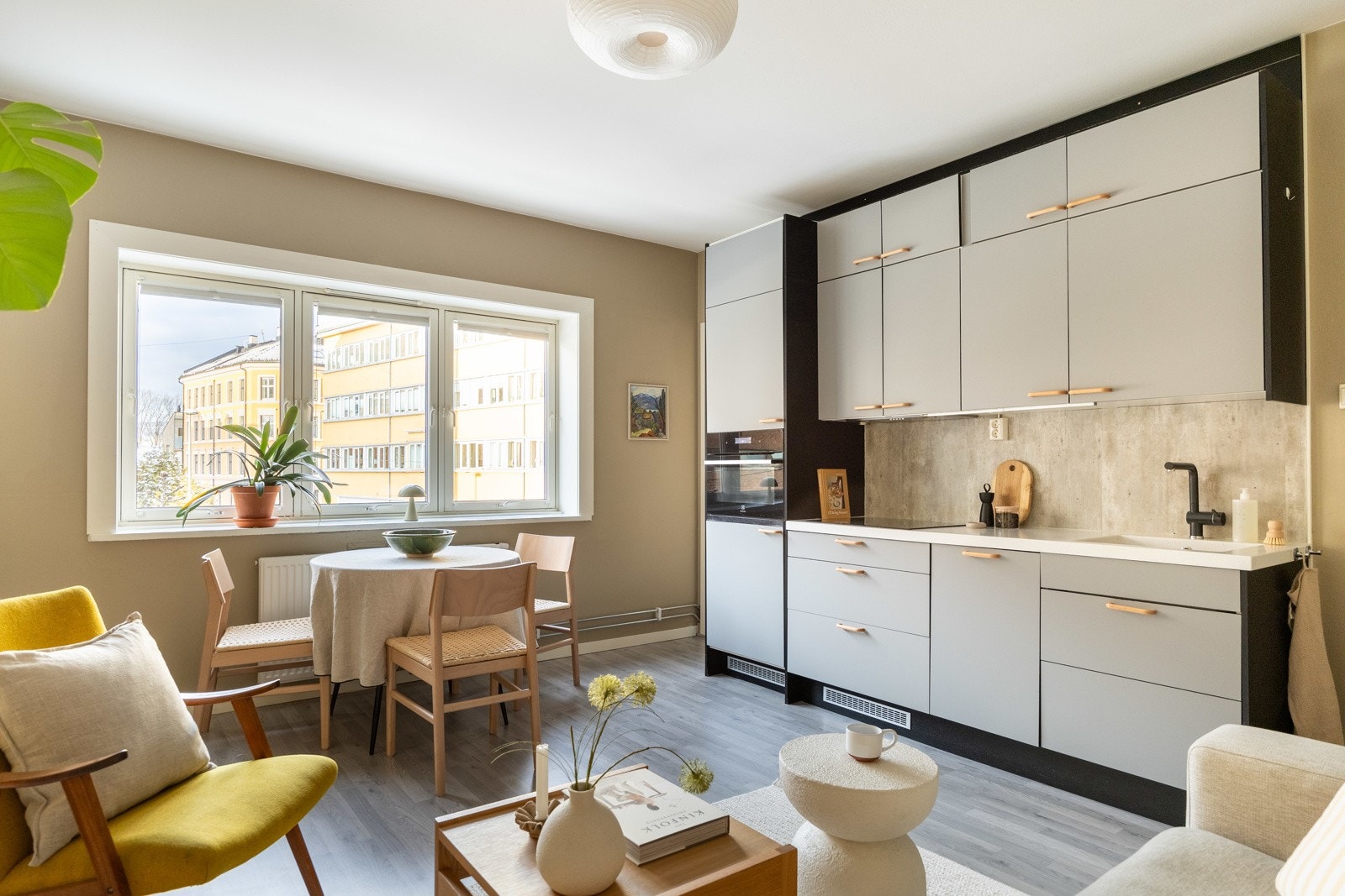 Planløsningen er åpen og funksjonell. Galleribilde