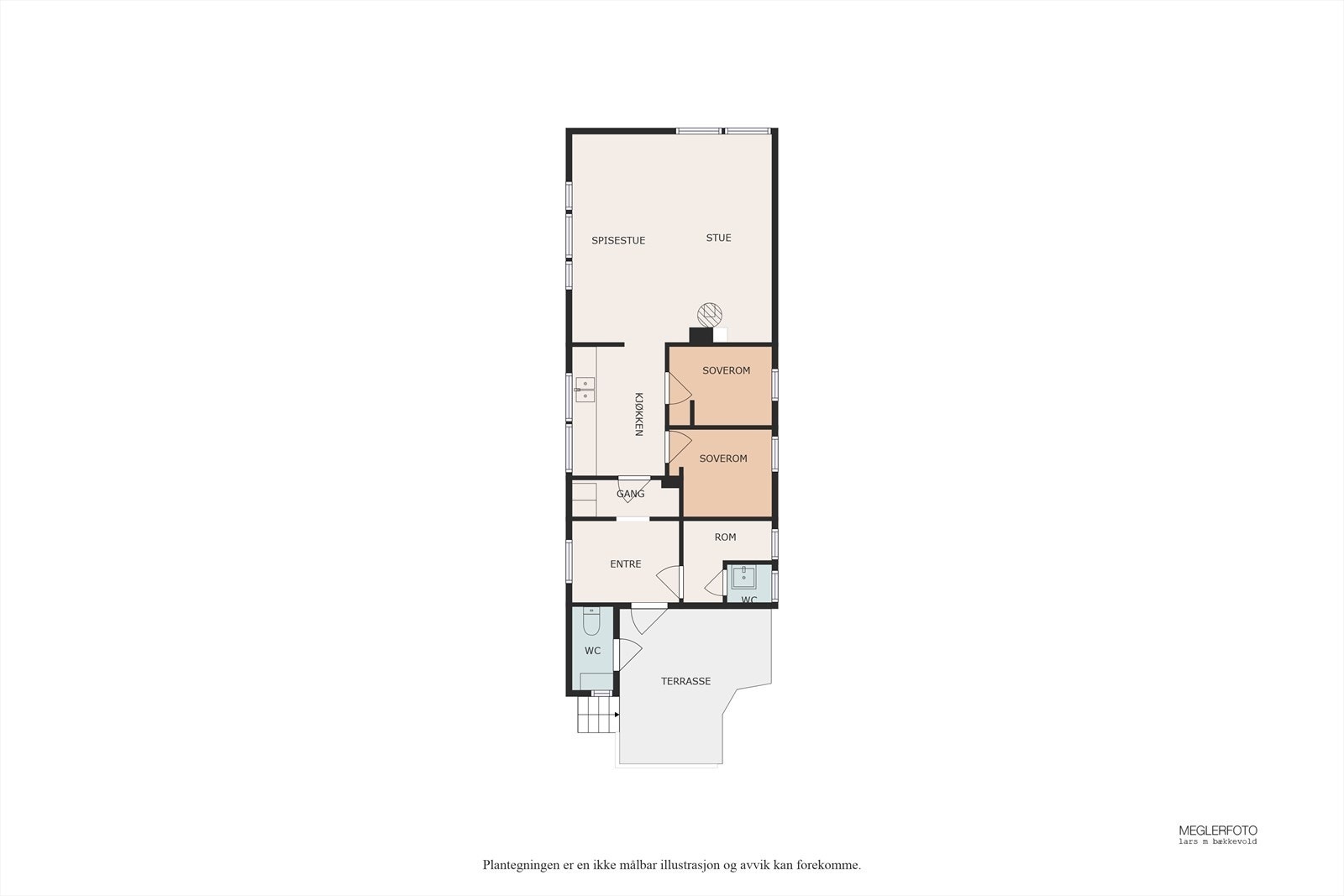 Planskisse over Rømåsen 343. Galleribilde