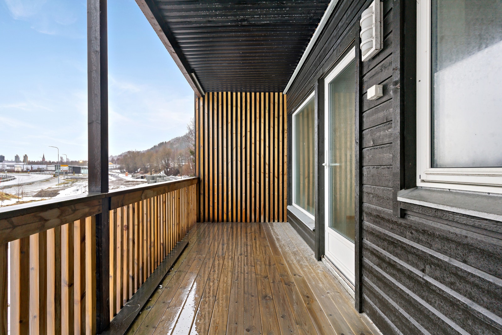 Balkong til morgenkaffen Galleribilde