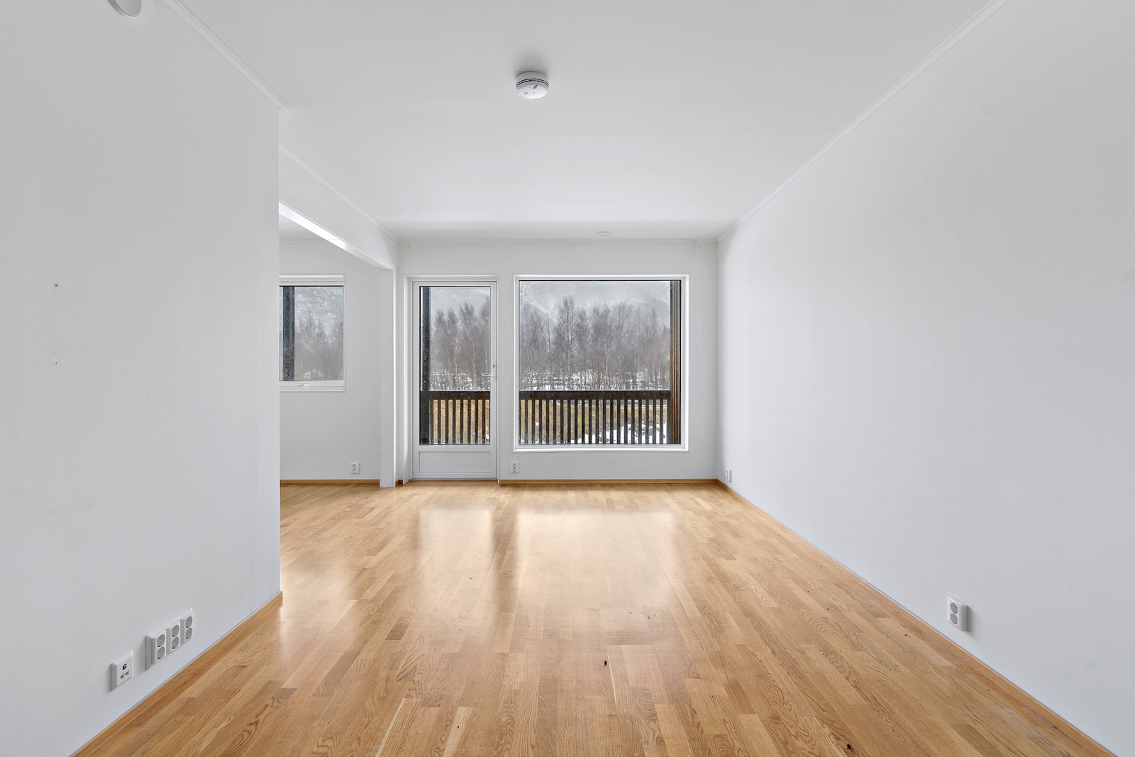 Stue med godt lysinnslipp Galleribilde