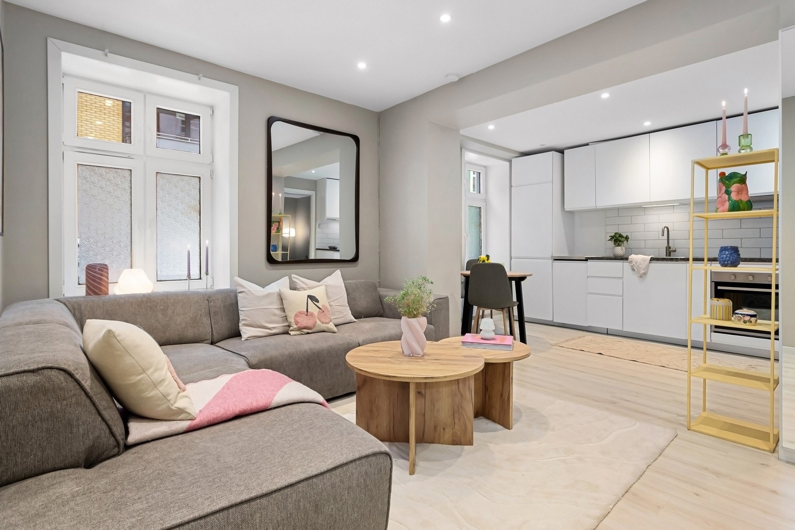 En moderne 3-roms Galleribilde