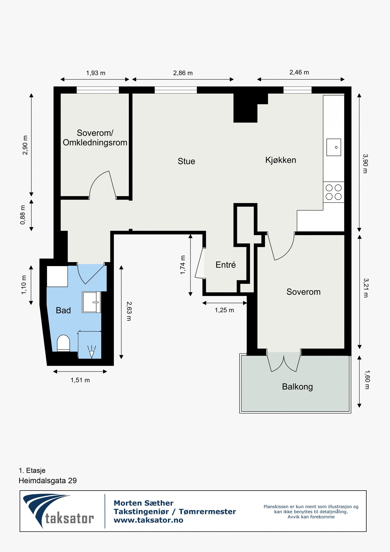 Heimdalsgata 29 - 1. etasje Galleribilde