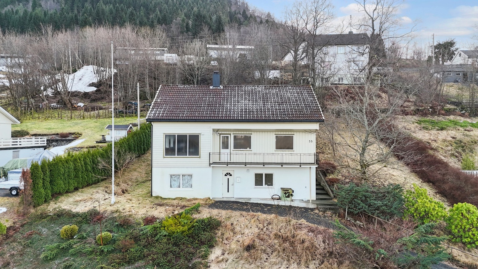 Dronefoto. Galleribilde