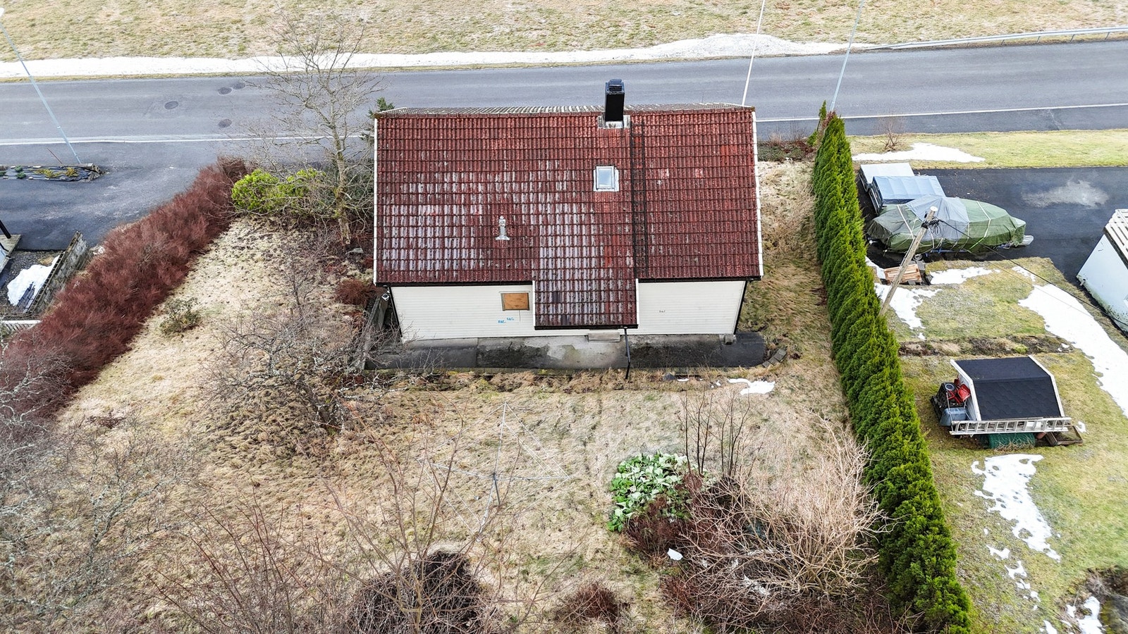 Dronefoto. Galleribilde