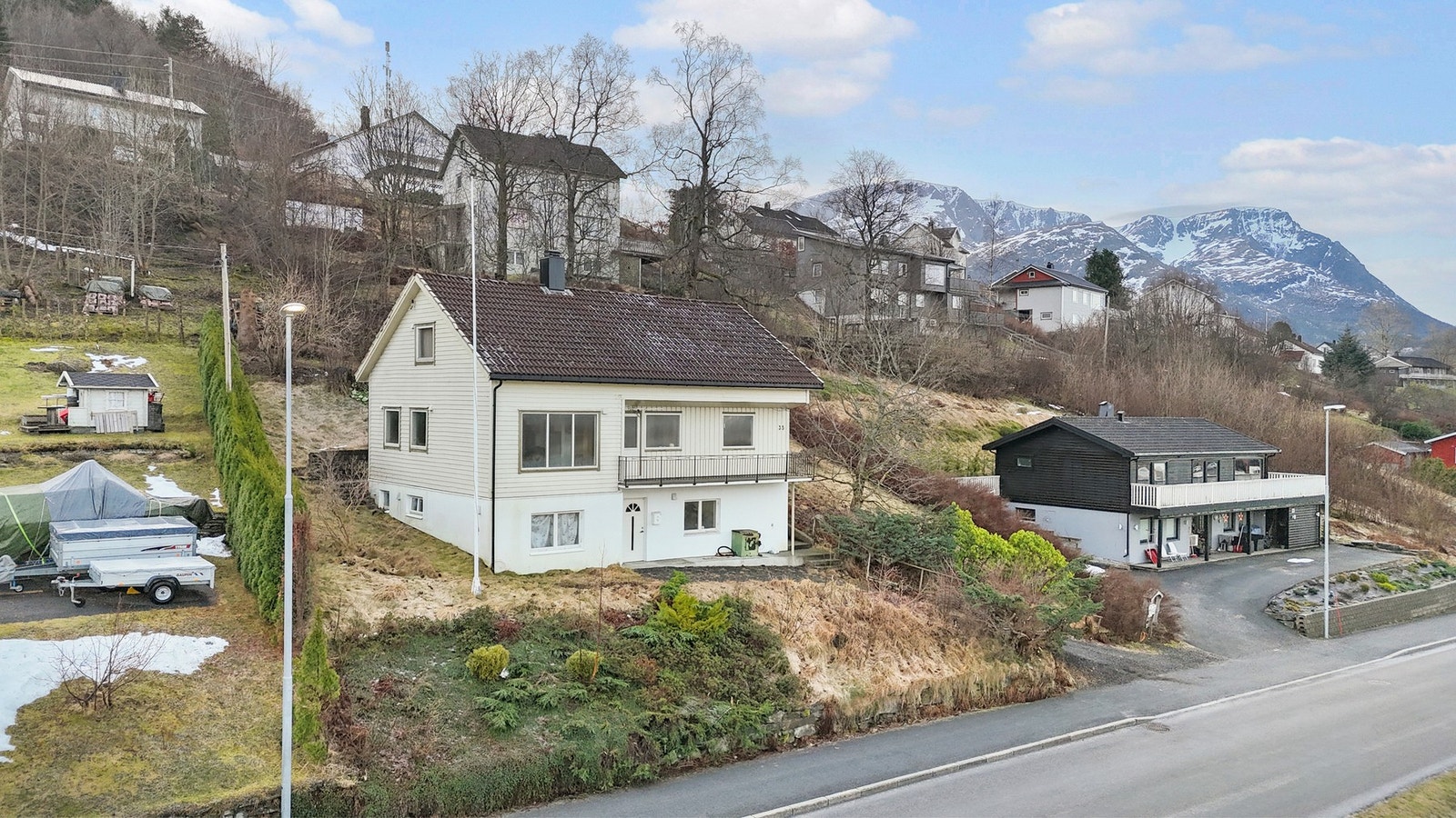 Dronefoto. Galleribilde