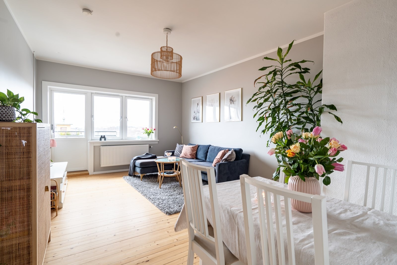 Dette er en lys moderne 2-roms beliggende på toppen av Iladalen, med flott utsikt over byen. Galleribilde