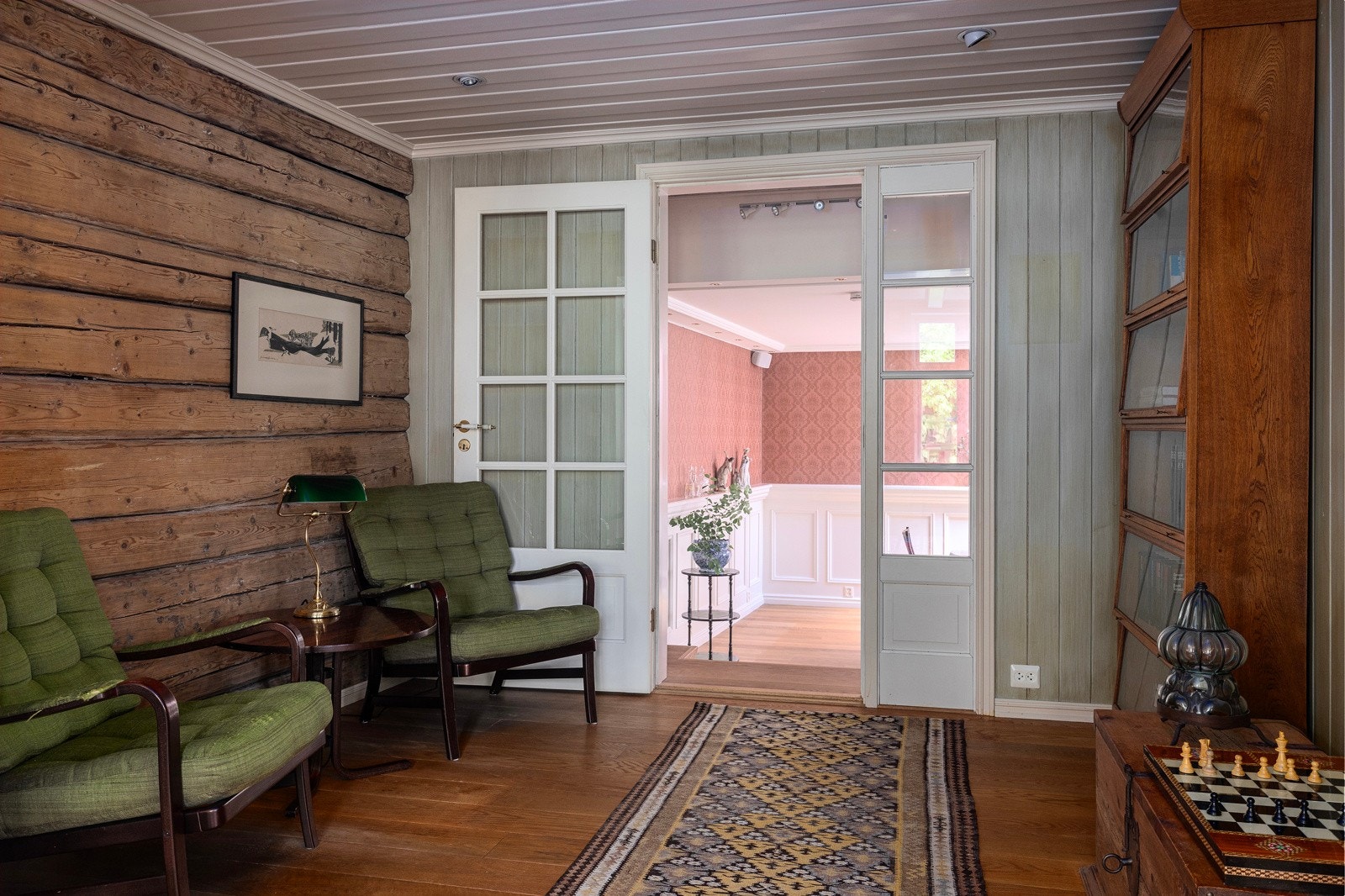 Hovedetasjen er inndelt i forskjelige soner. Galleribilde