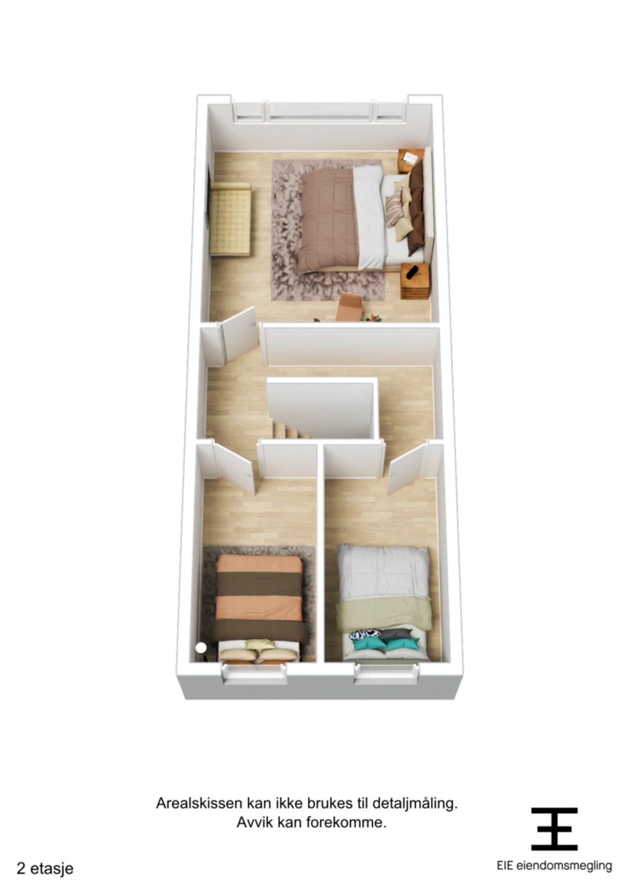 Digital plantegning 2. etg. Galleribilde