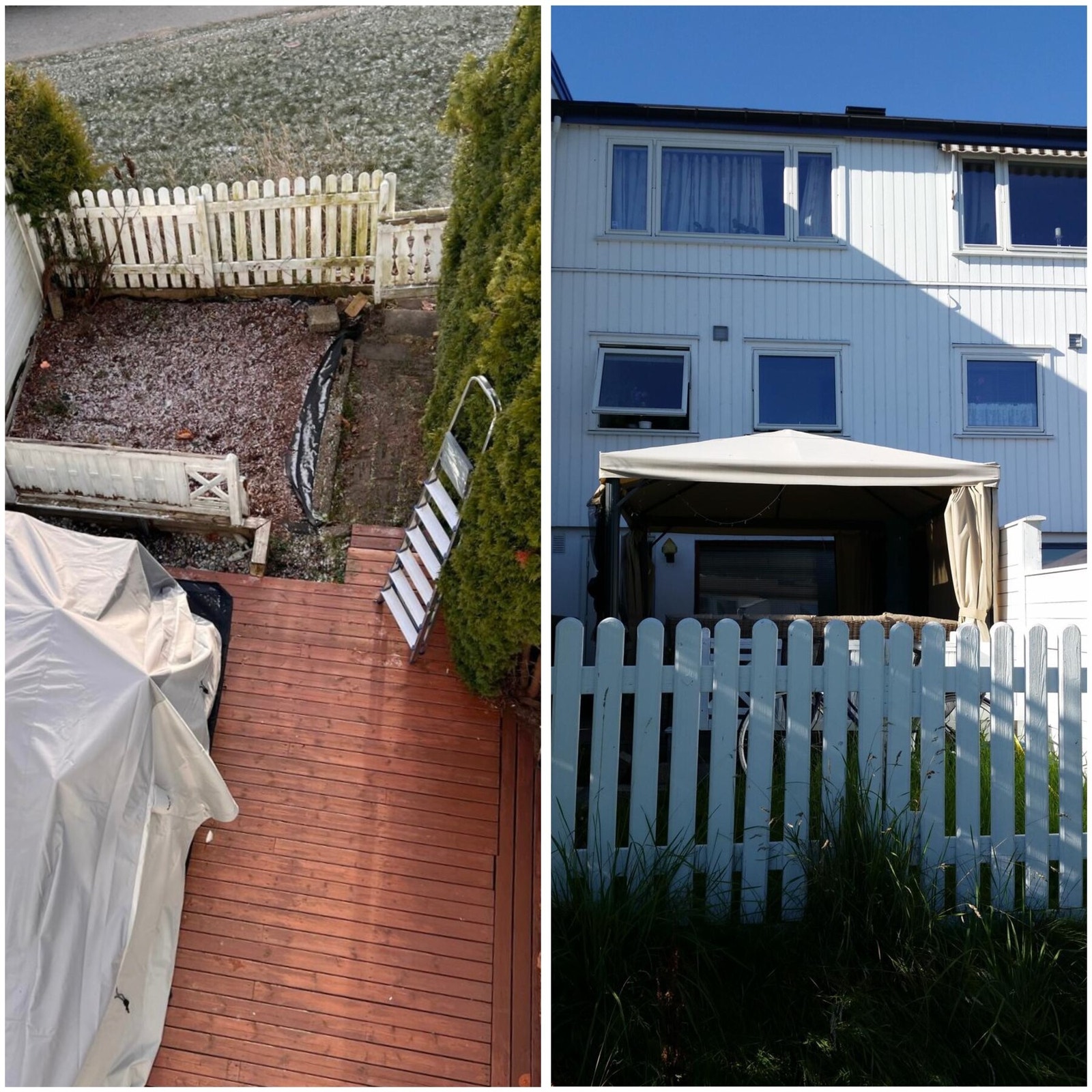 Bilder av bakhagen når den ikke er snødekt. Selgers bilder. Galleribilde