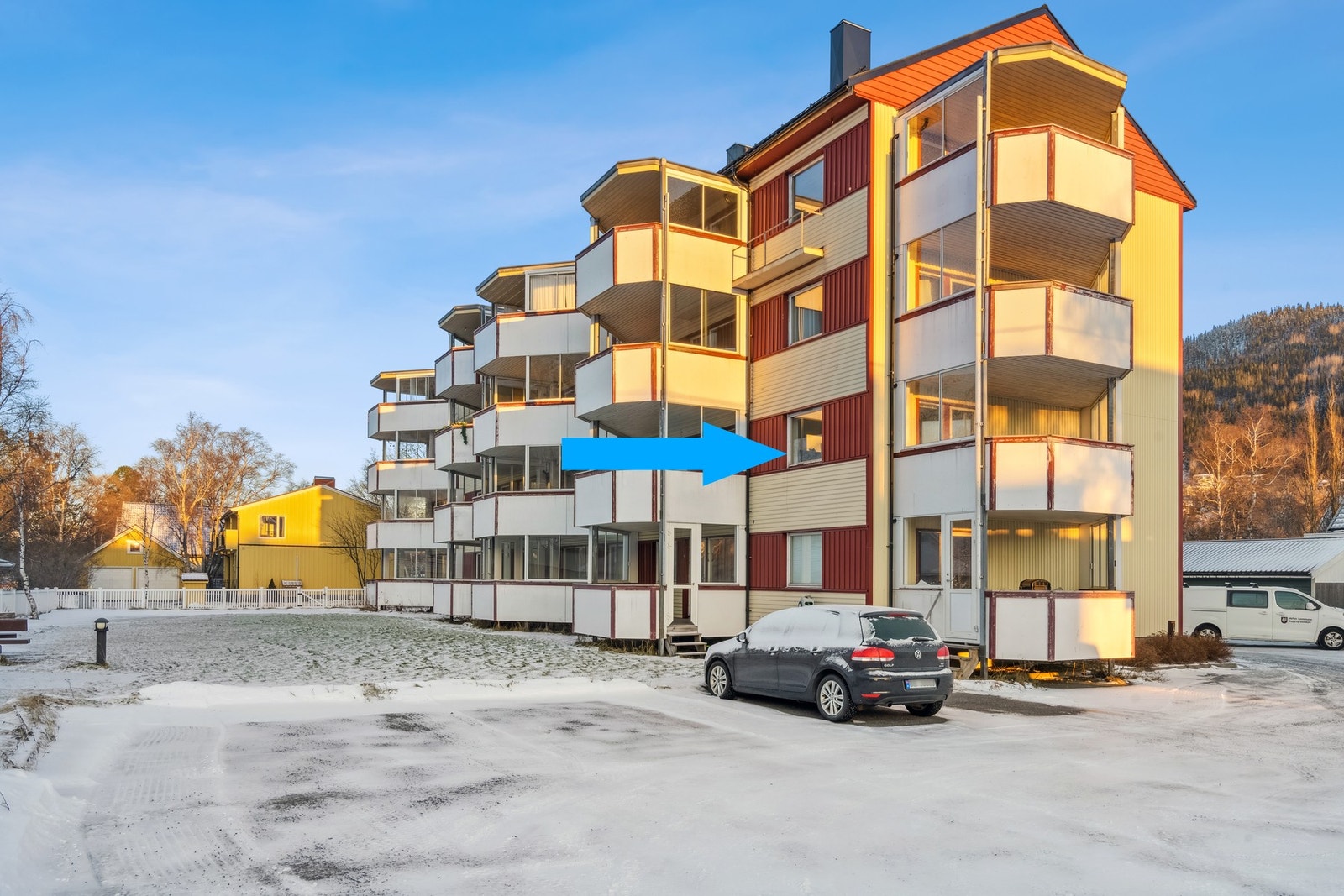 Dette er leiligheten for deg som vil ha det enkelt og sentralt på byflata i Mosjøen. Galleribilde