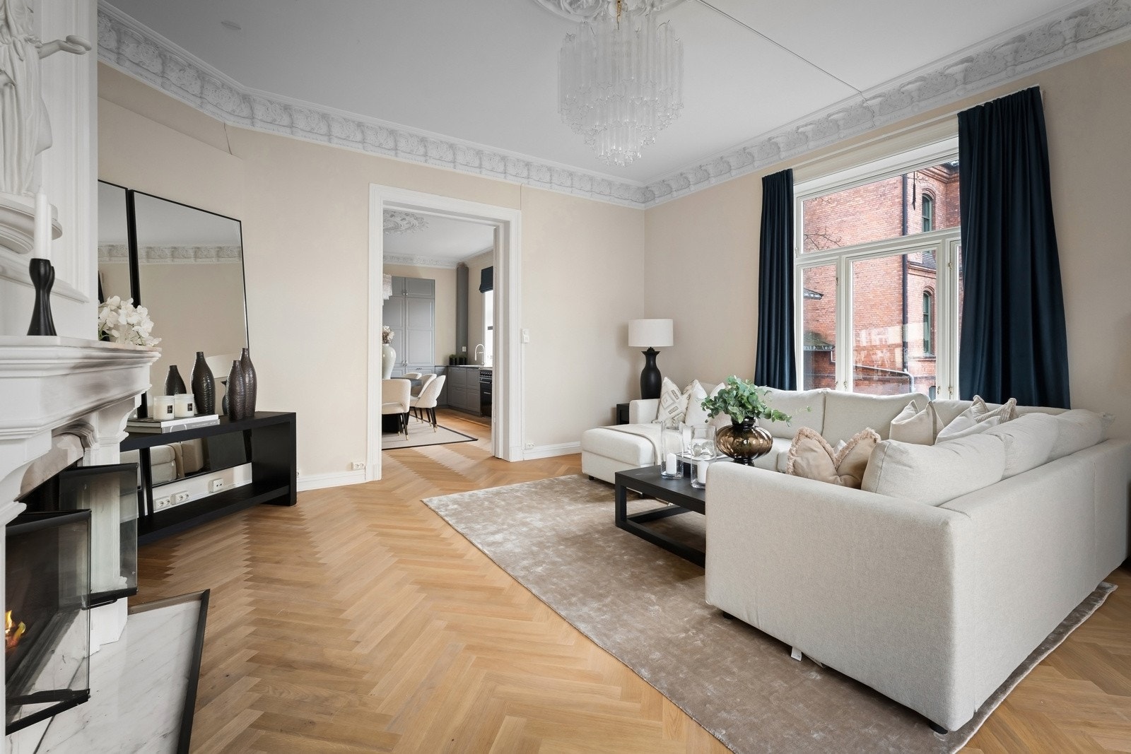 Leiligheten blir primært varmet opp ved bruk av elektrisitet Galleribilde