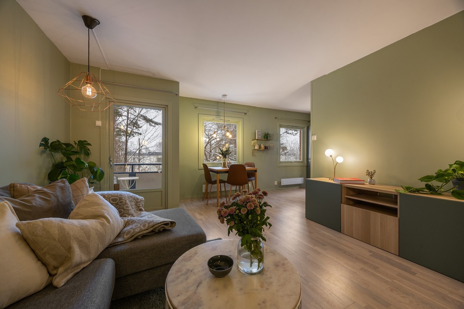 Felleskostnadene er på kr 2 861,- pr. måned Galleribilde