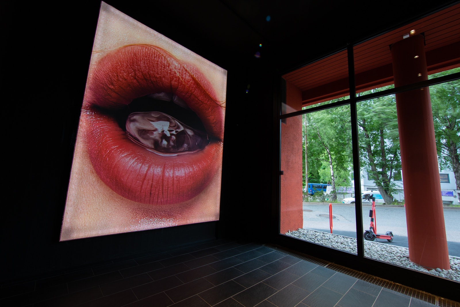 Inngangsparti Galleribilde