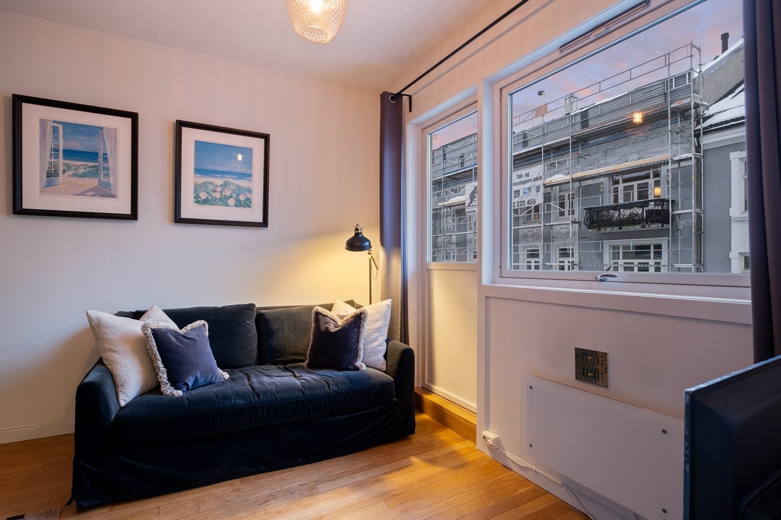 Leiligheten har en svært god takhøyde på 2.69 meter Galleribilde