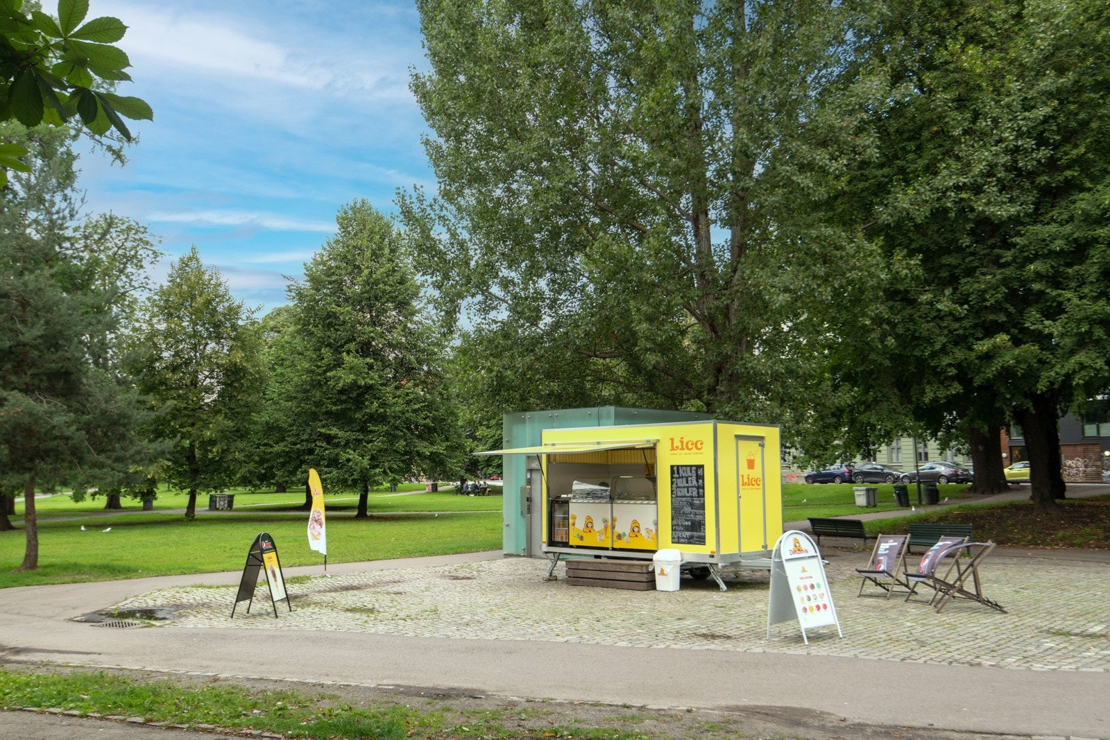 Sofienbergparken er kun et steinkast unna. Galleribilde