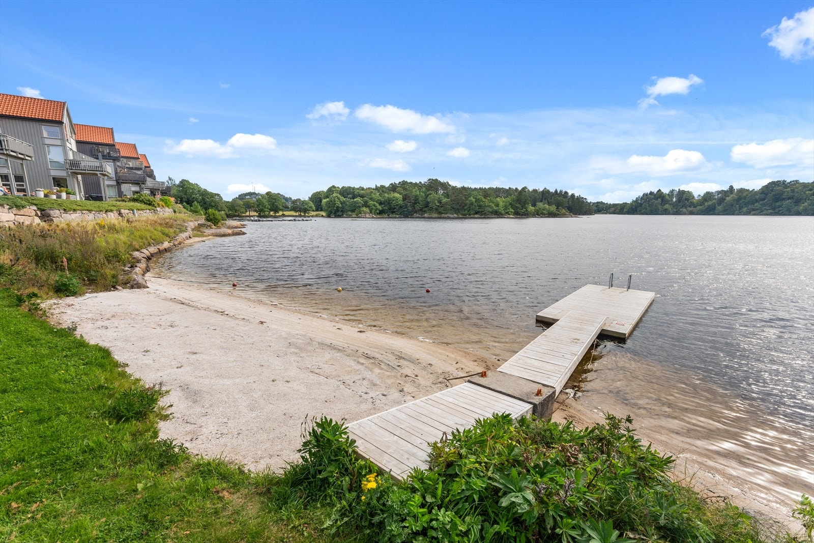 Felles badestrand. Galleribilde