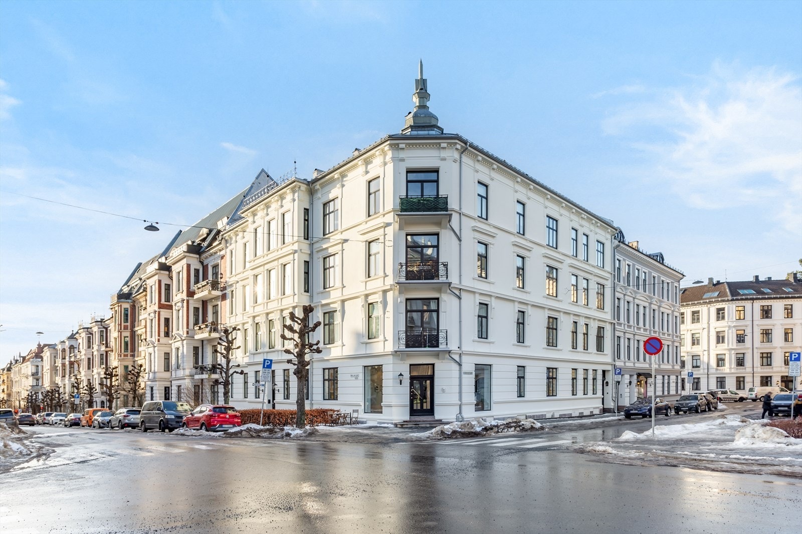 Nydelig hjørnegård med sentral beliggenhet på Frogner Galleribilde