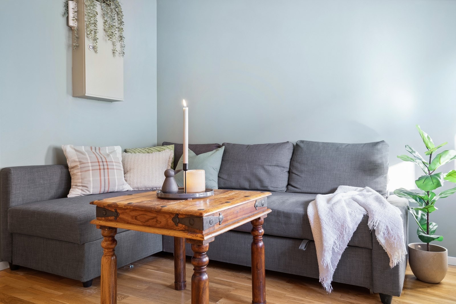 God plass til sovesofa for ekstra sengeplasser Galleribilde